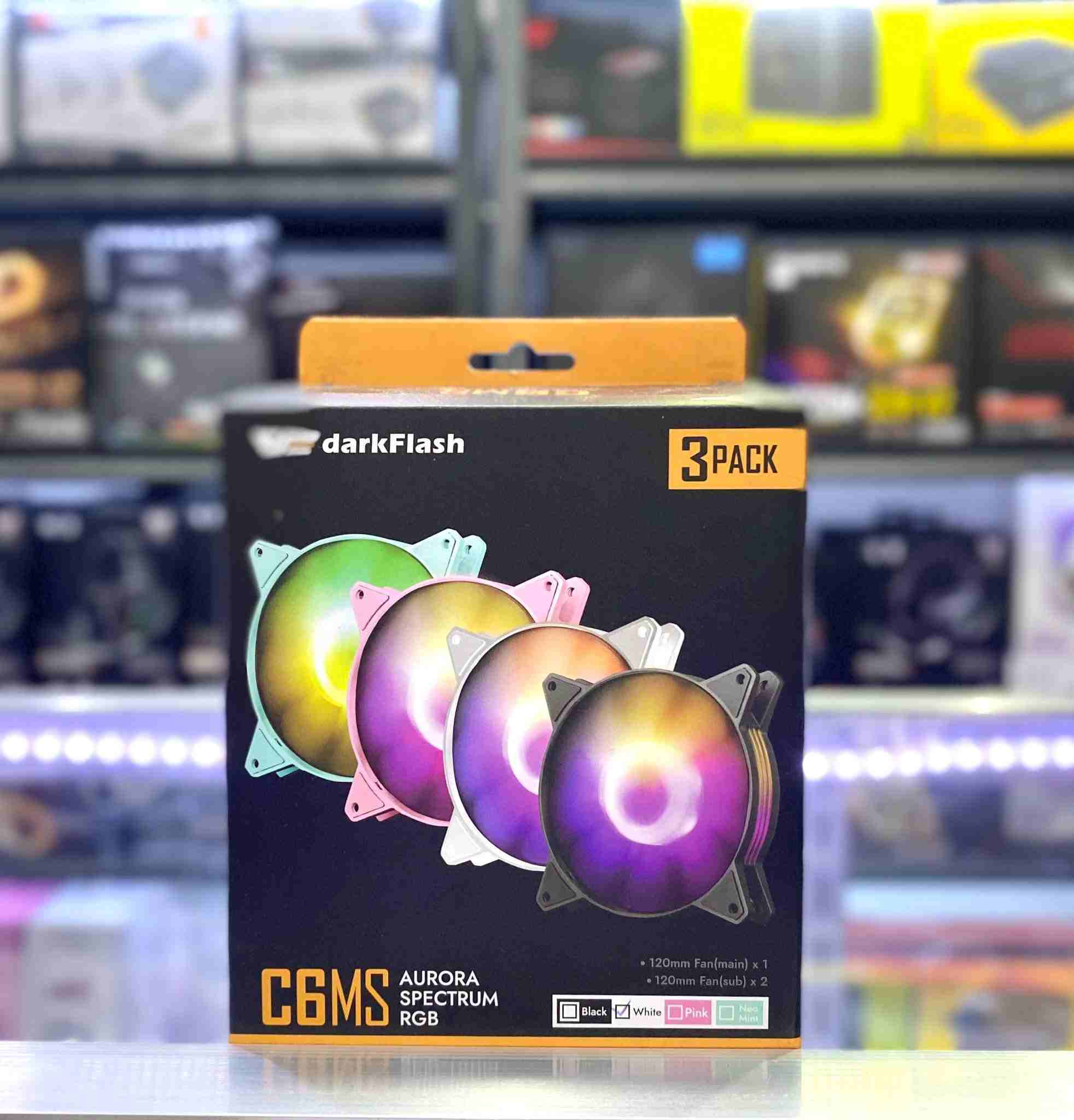 DARKFLASH C6MS 3IN1 FAN 120MM – Pc Retiro